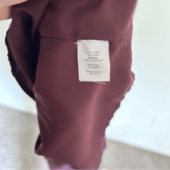 MADEWELL Silk Blend Maxi Dress XS - Picture 8 of 8